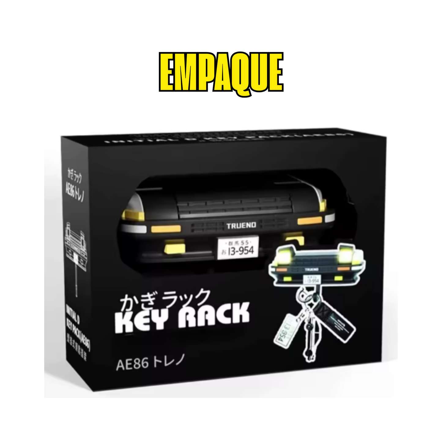 Portallaves AE86 Trueno con Faros Luminosos